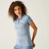 Koszulki i topy damskie - Regatta Damska koszulka polo Remex II Niebieski, Rozmiar: 52 - miniaturka - grafika 1