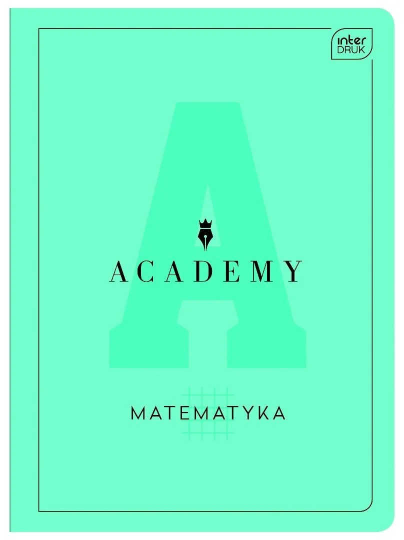 A4 Zeszyt 60 kartek w kratkę Matematyka 5 sztuk