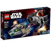 Klocki - LEGO Star Wars TIE Fighter kontra Myśliwiec A-Wing 75150 - miniaturka - grafika 1