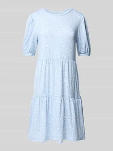 Sukienka casualowa o kroju regular fit ze wzorem na całej powierzchni model ‘NALA’ - Sukienki - miniaturka - grafika 1