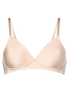 Triumph Biustonosz bez fiszbin - Soft Sensation P Kobiety beżowy jednolity, 75A - Biustonosze - miniaturka - grafika 1