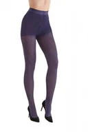 Rajstopy - Gabriella Cindy 310 granatowe rajstopy damskie - miniaturka - grafika 1