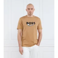 Koszulki męskie - BOSS BLACK T-shirt Tiburt 348 | Regular Fit - miniaturka - grafika 1