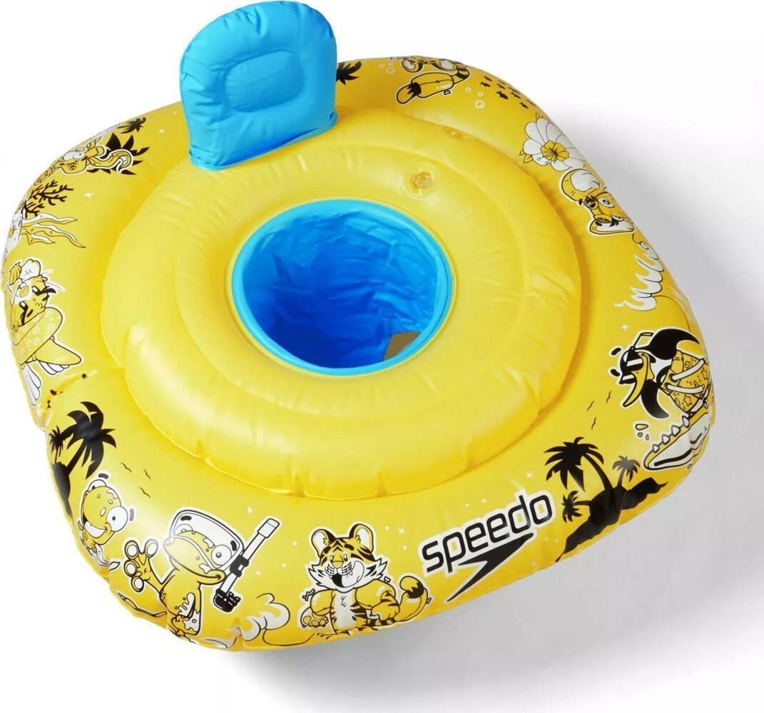 Akcesoria dmuchane Speedo SWIM SEAT 0-1 IU bright yellow/black/azure blue
