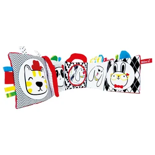 Moms Care Książeczka z lusterkiem - osłona do łóżeczka 984 - Zabawki sensoryczne - miniaturka - grafika 2