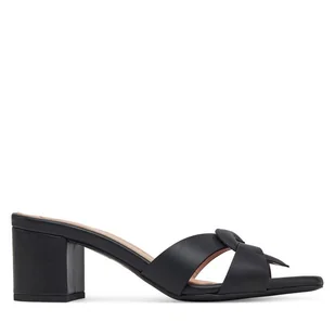 Klapki LOVE MOSCHINO JA28065G1MIA0000 Czarny - Klapki i japonki damskie - miniaturka - grafika 1