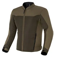 Odzież motocyklowa - SHIMA OPENAIR męska kurtka motocyklowa - lekka, przewiewna, letnia kurtka miejska z protektorami CE pleców, łokci barków (Brązowa, 3XL) - miniaturka - grafika 1