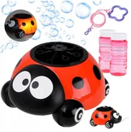 Bańki mydlane - Biedronka Maszyna Do Robienia Baniek Mydlanych Jeżdżąca Świeci USB BBX-800 - miniaturka - grafika 1