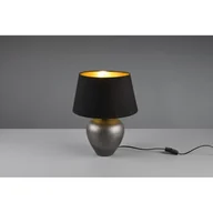 Lampy stojące - RL Abby lampa stołowa 1-punktowa czarna R50601902 - miniaturka - grafika 1