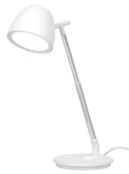 Lampy stojące - Biała regulowana lampka LED na biurko - 3X A686 Laro - miniaturka - grafika 1
