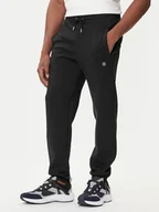 Spodnie sportowe męskie - HUGO Spodnie dresowe Dimacs 50533695 Czarny Relaxed Fit - miniaturka - grafika 1