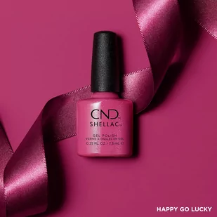 CND Shellac Happy Go Lucky 7,3ml - Lakiery hybrydowe - miniaturka - grafika 3