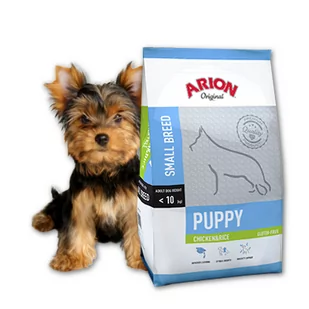 Arion Puppy Small Breed Chicken&Rice 3 kg - Sucha karma dla psów - miniaturka - grafika 1