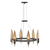 Lampy sufitowe - Quintiesse Willow QN-WILLOW6-CBK żyrandol 6x40W/E14 - miniaturka - grafika 1