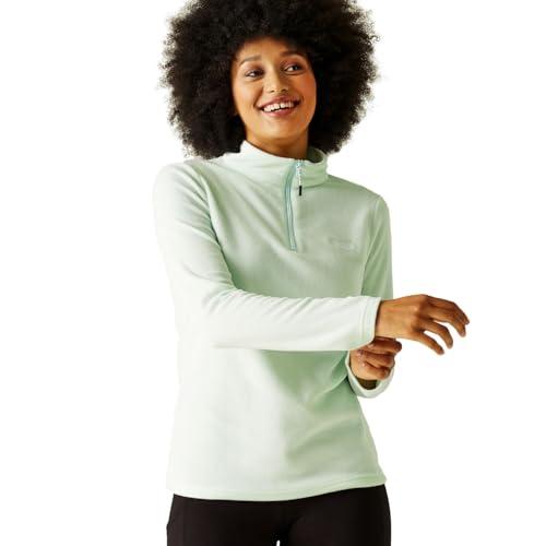 Regatta Damska bluza polarowa Sweethart z zamkiem 1/2 - Bleached Aqua - 22 UK