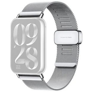 Pasek XIAOMI do Watch 4/Band 8 Pro Srebrny - Akcesoria do smartwatchy - miniaturka - grafika 1