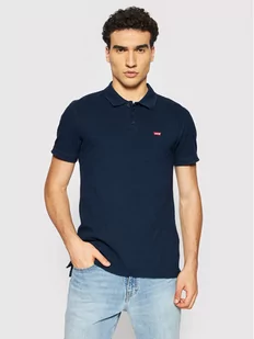 Levi's Polo Standard Housemarked 35883-0005 Granatowy Regular Fit Granatowy - Koszulki męskie - miniaturka - grafika 1