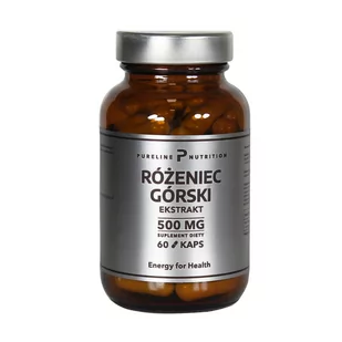 Rhodiola rosea - 60 kapsułek - Suplementy naturalne - miniaturka - grafika 1