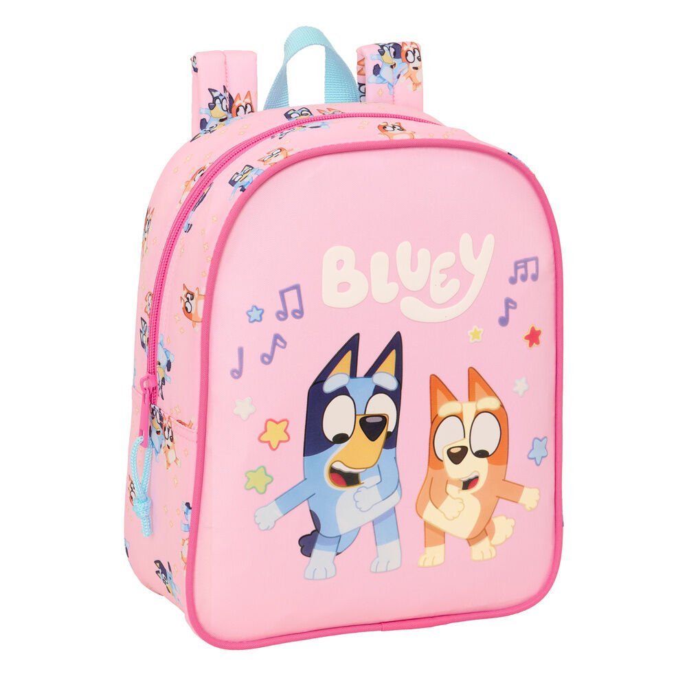 Safta Bluey Dance 6 l, 27 x 22 x 10 cm, plecak dla dzieci, różowy, rozmiar uniwersalny