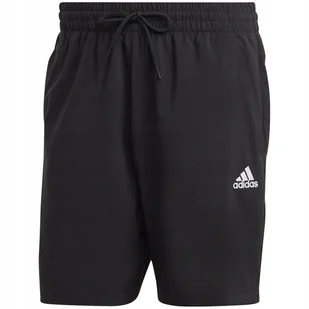 Spodenki męskie adidas Aeroready Essentials Chelsea Small Logo czarne IC939 - Spodenki męskie - miniaturka - grafika 1