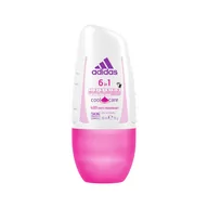 Dezodoranty i antyperspiranty dla kobiet - adidas 6 in 1 Cool & Care 50 ml dezodorant w kulce - miniaturka - grafika 1