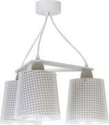 Lampy sufitowe - Dalber Vichy Beige lampa wisząca 3-punktowa 80224B - miniaturka - grafika 1