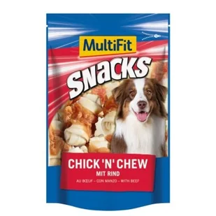 MultiFit Snacks Chick'n chew 2 x 100 g - Przysmaki dla psów - miniaturka - grafika 1