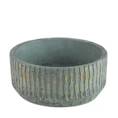 Donice - Misa betonowa BOSQUE zielona 17 cm DHG - miniaturka - grafika 1