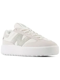 New Balance Skórzane sneakersy "302" w kolorze szaro-białym - Trampki damskie - miniaturka - grafika 1