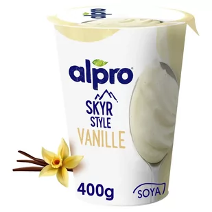 Alpro Skyr Style Produkt sojowy o smaku waniliowym 400 g - Kefiry, jogurty, maślanki - miniaturka - grafika 1