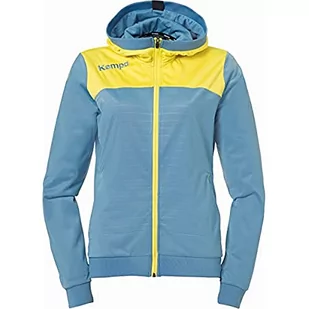 Kempa Damska kurtka EMOTION 2.0 bluza z kapturem WOMEN kurtka, dove niebieski/limonkowy, XL - Kurtki damskie - miniaturka - grafika 1
