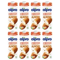 Soki i napoje niegazowane - Alpro Napój Migdałowy bez cukru zestaw 8 x 1 l - miniaturka - grafika 1
