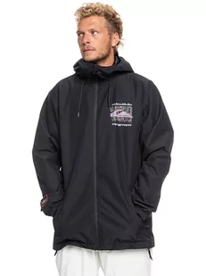 Quiksilver Kurtka narciarska w kolorze czarnym - Kurtki narciarskie - miniaturka - grafika 1