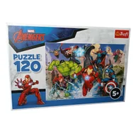 Puzzle - Puzzle Avengersi lecą Disney Marvel 120 elementów - miniaturka - grafika 1