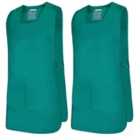 Fartuchy i rękawice kuchenne - MISEMIYA - Pakiet 2 sztuk - Fartuch Czyszczenie Mundur Pracy KLINICA MEDYCZNE Czyszczenie Weterynaryjne Sanitarne HOSTELERIA- Ref.868, Zielony, XL - miniaturka - grafika 1