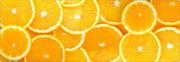 Obrusy i serwetki - Bieżnik na stół 94 x 32 cm, pomarańcze - miniaturka - grafika 1
