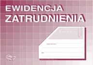 Druki akcydensowe - Michalczyk&Prokop Druk EWIDENCJA Zatrudnienia R-7 A5 MP855 - miniaturka - grafika 1