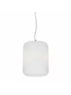 Lampy sufitowe - Ideal Lux Lampa wisząca KEN SP1 BIG BIANCO 8021696112114 - miniaturka - grafika 1