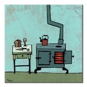 Obrazy i zdjęcia - Pyramid Posters Kitchen Stove - obraz na płótnie 30x30 WDC91410 - miniaturka - grafika 1