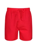 Kąpielówki męskie - Reebok Szorty kąpielowe "Wright" w kolorze czerwonym - miniaturka - grafika 1