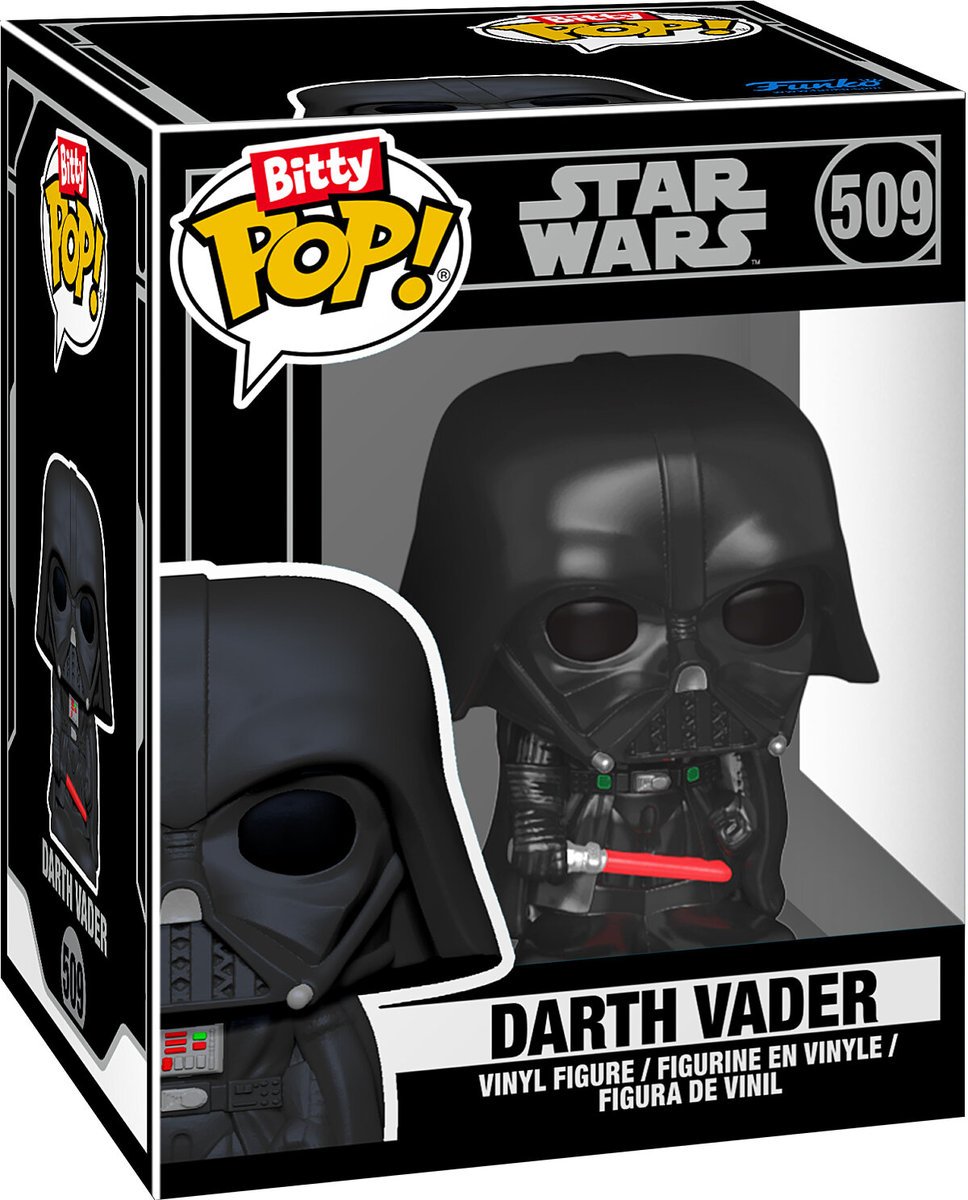 star wars bitty funko pop 2.5cm darth vader mini figurka