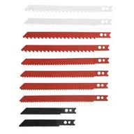 Brzeszczoty - VERTO Brzeszczot do wyrzynarki, uchwyt typu U, 10 sztuk, - miniaturka - grafika 1