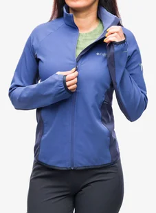 Bluza rozpinana damska Columbia Spectre Ridge Full Zip Tech Fleece - eve/nocturnal - Bluzy sportowe damskie - miniaturka - grafika 1