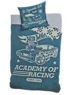 Pościel - HOT WHEELS Komplet Pościeli WYŚCIGI SAMOCHODY 160 x 200 Bawełniana - miniaturka - grafika 1