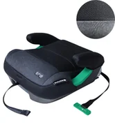 Foteliki samochodowe - FOTELIK BOOSTER PODSTAWKA SIEDZISKO SORINO ERIS ISOFIX BLACK/GREY 125-150CM - miniaturka - grafika 1