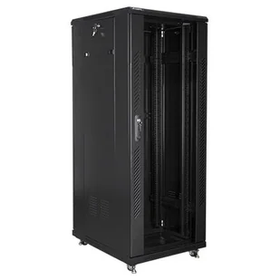 Lanberg Szafa Szafa INSTALACYJNA STOJĄCA 19"" 32U 600X800 CZARNA FLAT PACK (FF01-6832-12B) - Szafy rack - miniaturka - grafika 1