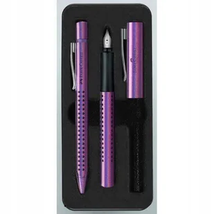 Faber-Castell Pióro wieczne długopis glam violet - Pióra wieczne - miniaturka - grafika 1