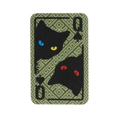 Odzież taktyczna i umundurowanie - M-Tac - Naszywka Queen of Spades - Cordura 500D - Ornament - Oliwkowy - 51362001 - miniaturka - grafika 1