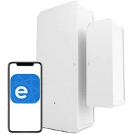 Systemy inteligentnych domów - Sonoff Sonoff DW2 RF bezprzewodowy czujnik otwarcia zamknięcia drzwi okna okien 433 MHz RF biały (M0802070003) M0802070003 - miniaturka - grafika 1