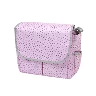 Torby i organizery dla mam - MY BAG'S My Bag's Torba do wózka Flap Bag My Sweet Dream's pink - miniaturka - grafika 1